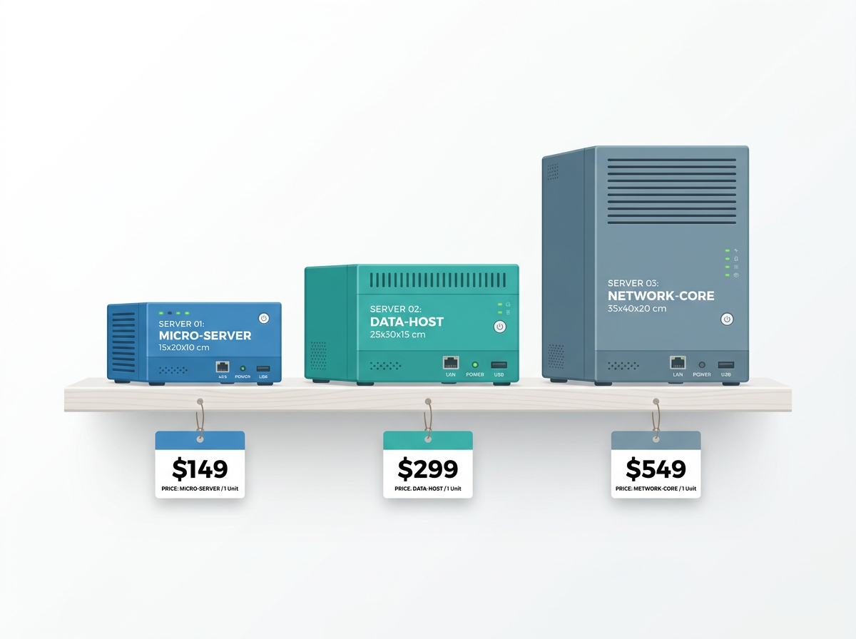 Comparison of VPS providers showing CPU, RAM and monthly price for self-hosting